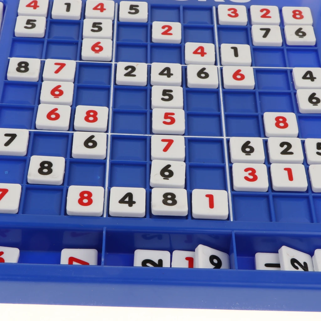 1 компл. Дети Sudoku доска количество игра-головоломка цифровые шахматы математический блок Обучающие Настольные игры для детей Обучающие