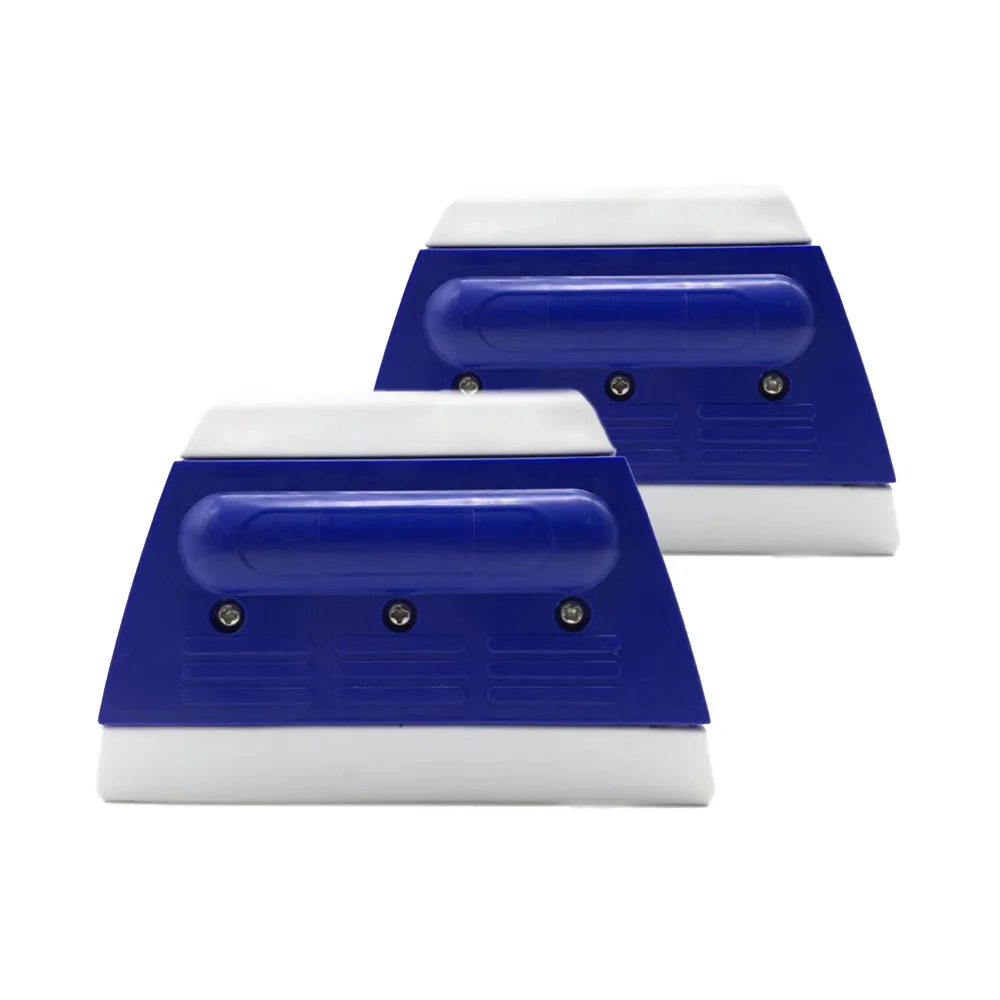 2Pcs Double Side Ice Scraper Window Tint Rubber Squeegee Vinyl Film Car