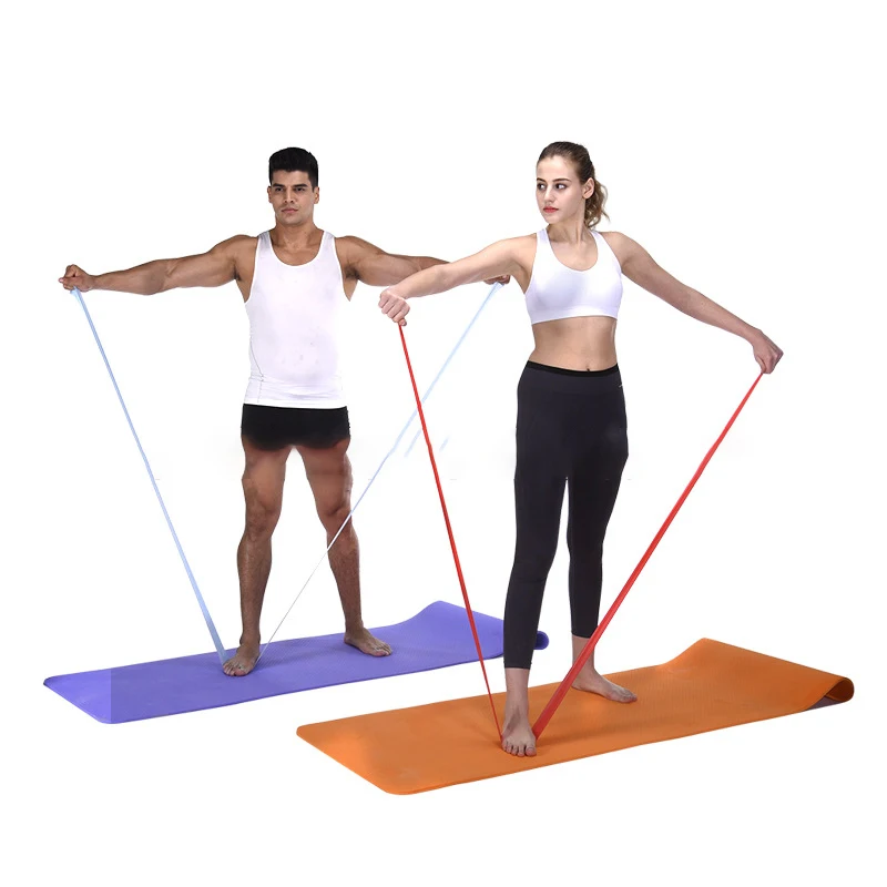

Health Elastic Sport Body Fitness Yoga Resistance Bands Latex Belt Pull Strength training TPE rally Strap