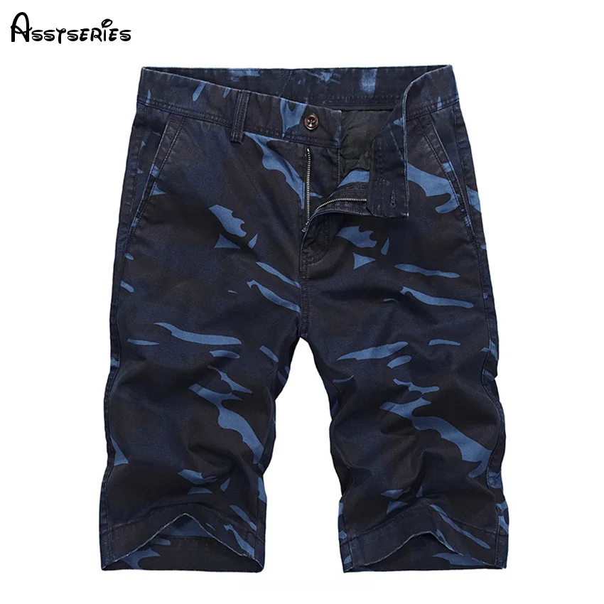 Шорты милитари летние камуфляжные карго х/Б мужские шорты Свободные тактические Короткие брюки наивысшего качества D68