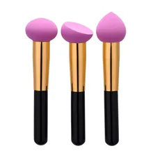 3 шт. красивый спонж для макияжа блендер Мягкий косметический слоеный 2 цвета для основы Cocute макияж основа губка H30311