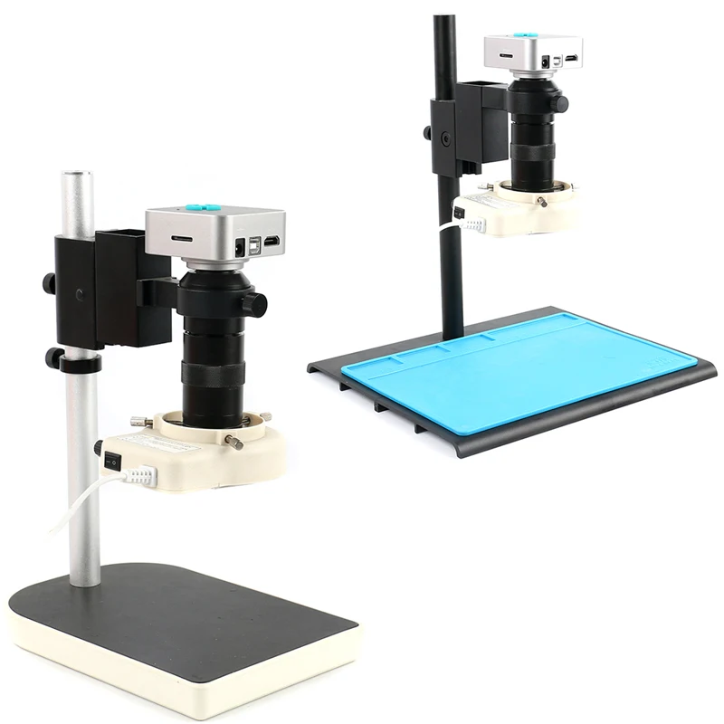 

36MP 1080P Electronic Digital Industrial 100X Video Microscope Camera TF Capture Records Video For Lab Production Processing PCB
