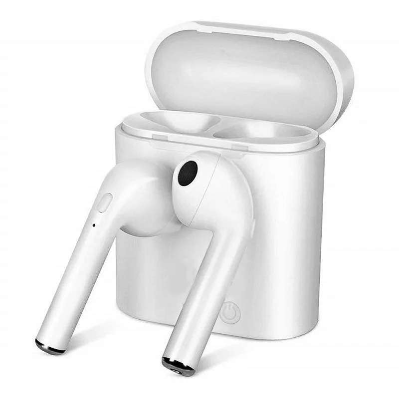 i7s TWS 5.0 Wireless Bluetooth Headphone for Huawei Honor Play Tab 2 8.0 4G Tablet Earphone Music Earbud Charging Box | Электроника