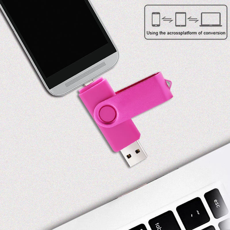 USB флеш-накопитель, многофункциональный, 128 ГБ, 64 ГБ, флеш-накопитель, 32 ГБ, флешка, 16 ГБ, 8 ГБ, 4 Гб, OTG2.0, карта памяти, цветная, для android