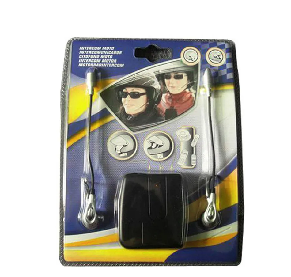 Vnetphone Headset Motorcycle Helmet Intercom Wired Interphone Riders Bikers Communicator Walkie Talkie Headphone With CD MP3 MP4-8