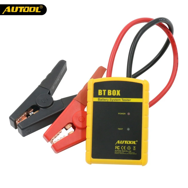 

AUTOOL BT BOX Battery Tester Support Android/IOS Powerful Function Automotive Battery Analyzer Multifunction Auto Diagnostic