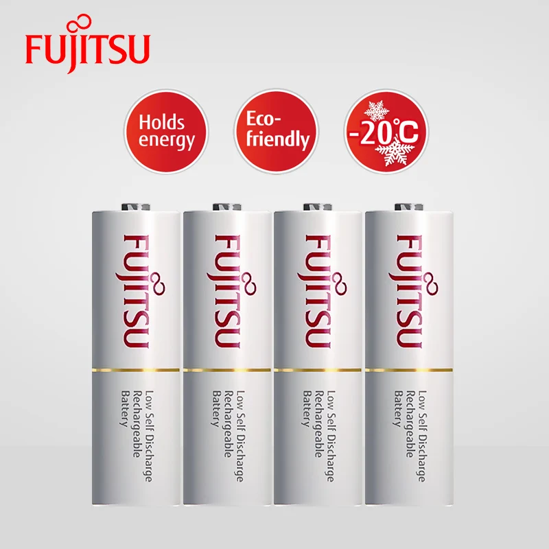 Fujitsu оригинальное производство AAA 750mAh аккумуляторная батарея Сделано в Японии 1,2 V Ni-MH батареи повторное использование 2100 раз