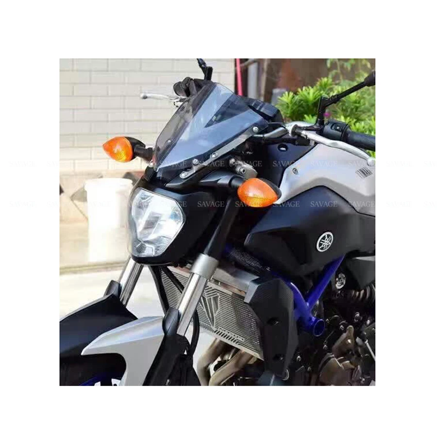 Ветровое стекло для YAMAHA MT 07 MT07 FZ07 FZ 2014 2015 2016 2017 аксессуары мотоциклов