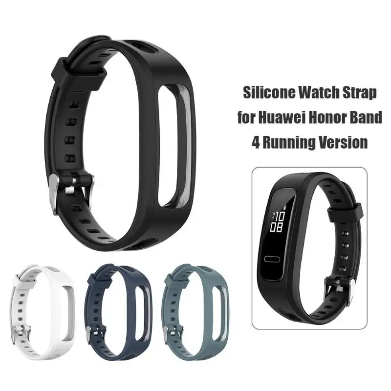 Силиконовый ремешок для часов Huawei Honor Band 4 версия бега/Huawei 3e запасные