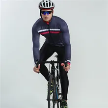BOESTALK 2019 new winter men cycling suit long sleeve fleece bike clothing Hot Wool go pro team triathlon suit uniforme ciclismo