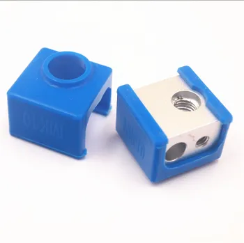 

Funssor MK10 Silicone Socks instead ceramic insulation for Wanhao i3 QIDI TECH Flashforge SILICONE HEATER BLOCK COVER