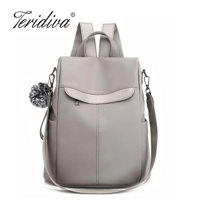 

2018 New Fashion Women Backpack Designer Oxford Zipper Anti-theft Shoulder Bags Female School Backpack Waterproof Travel Bags