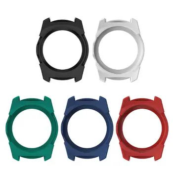 

Silicone Protector Soft Shell Protective Frame Case Cover Skin Bumper For Ticwatch pro Smart Watch