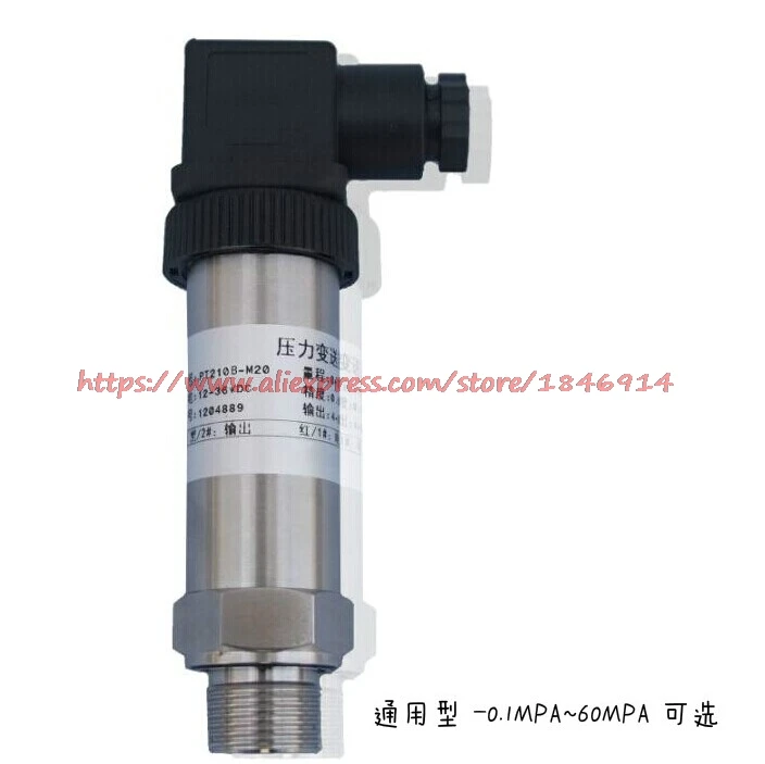 

Free shipping Pressure transducer sensor PT124B-210-1.6MPA 1MPA-M20 4-20MA 0-10V