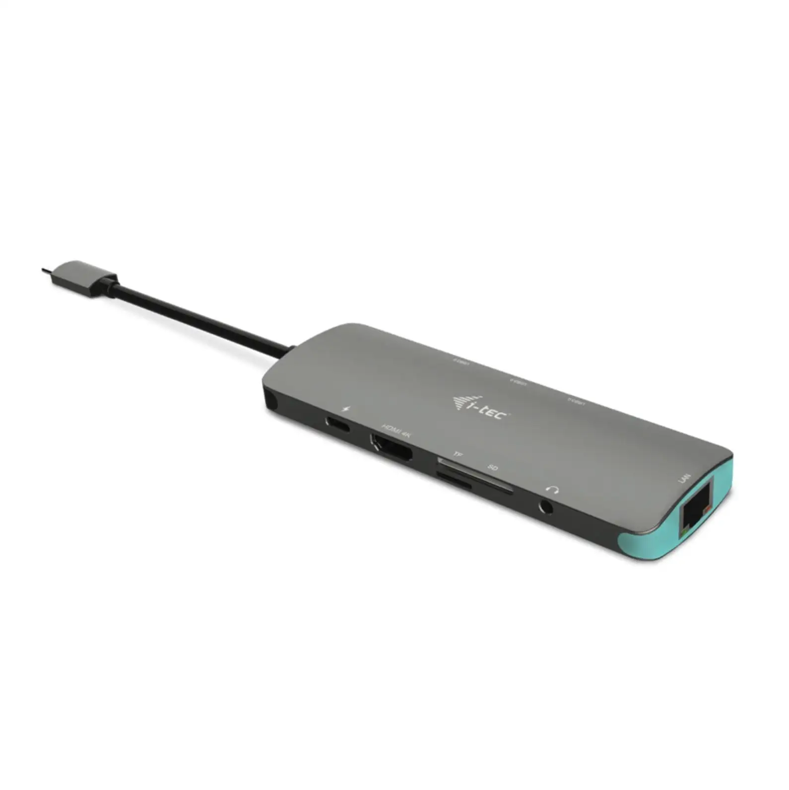 Металлическая USB-C Nano док-станция 4 K HDMI LAN + доставка питания 100 W | Компьютеры и офис