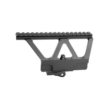 SPINA оптика охотничий Быстрый Отсоединяемый автомат АК рельсовый прицел Крепление планка пикаттини боковая рейка крепление для AK 47 AK 74 черный загар