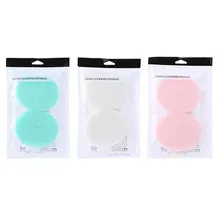 Губки для лица Puff уход за лицом Гидрофильные Полиуретановые круглые очищающие затяжки экологически чистые