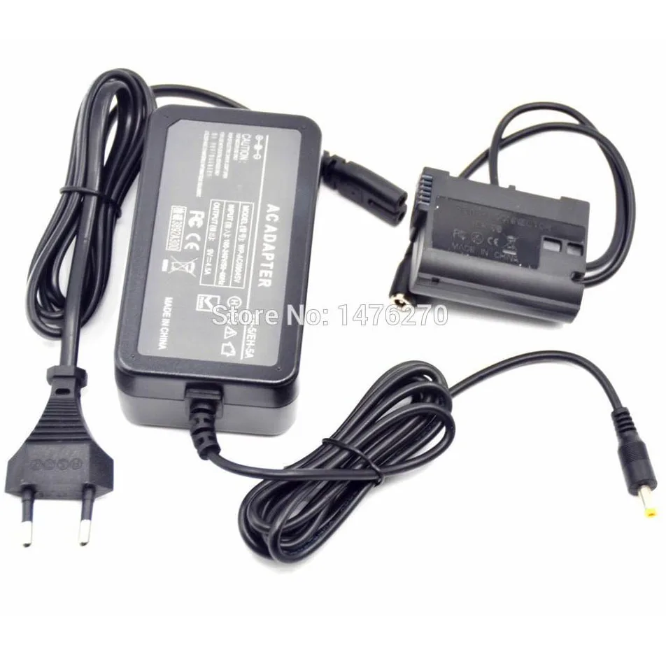 

Power Adapter EH-5A+EP-5B DC Coupler EN-EL15 fake battery for Nikon Z7 Z6 D7500 D7200 D7100 D7000 D850 D810 D800 D800E D750 D610