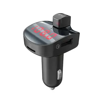 

Car QC3.0 Mobile Phone Chargers Bluetooth FM Transmitter