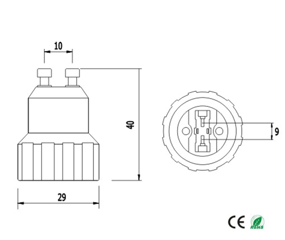 Z1080 Gu10-G9 Adapter (2)