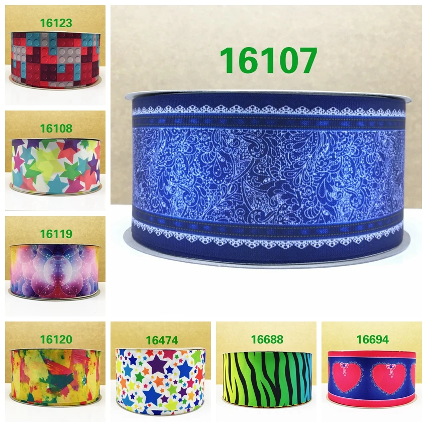 Бесплатная доставка 50 ярдов мультфильм печатных grosgrain ленты 16797 | Дом и сад