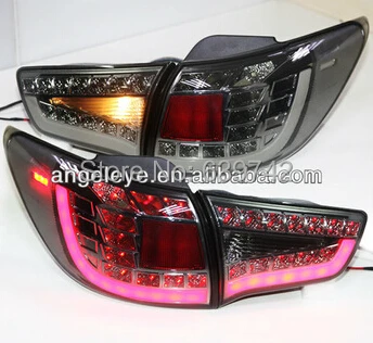

Q5 Style for KIA Sportage R LED Rear Lamps Smoke Black Color 2011-2013 year