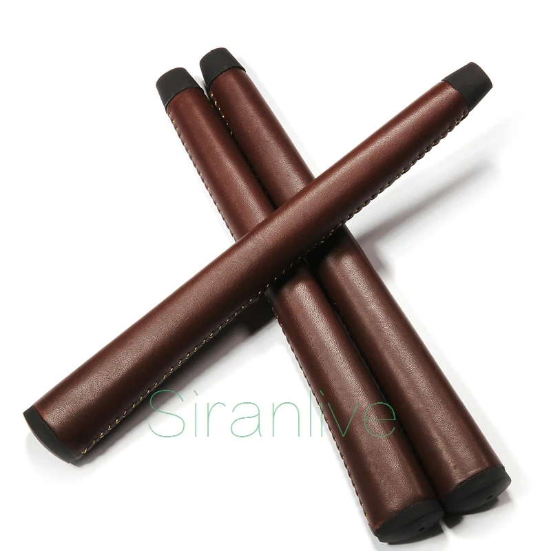 جديد الفضة اليدوية مقابض لعبة الغولف الحقيقي جلد البقر سطح أملس مضرب القبضات جديد الفضة اليدوية مقابض لعبة الغولف الحقيقي جلد البقر سطح أملس مضرب القبضات