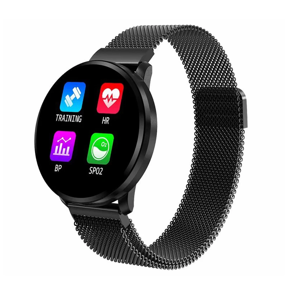 

CF68 Smart Watch Men Full Screen Touch Heart Rate Blood Pressure Monitor Smartwatch IP67 Waterproof Women Sport Smart Bracelet