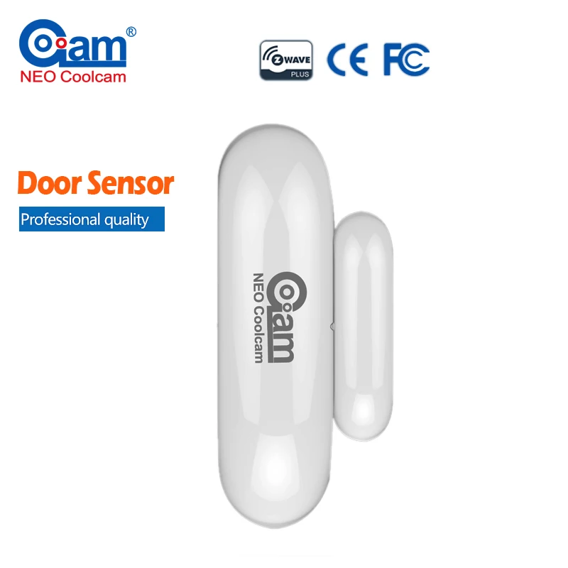 

NEO Coolcam NAS-DS01Z Smart Home Z-Wave Plus Door Window Sensor Compatible with Z-wave Magnet Lock Door Sensor Alarm System Home