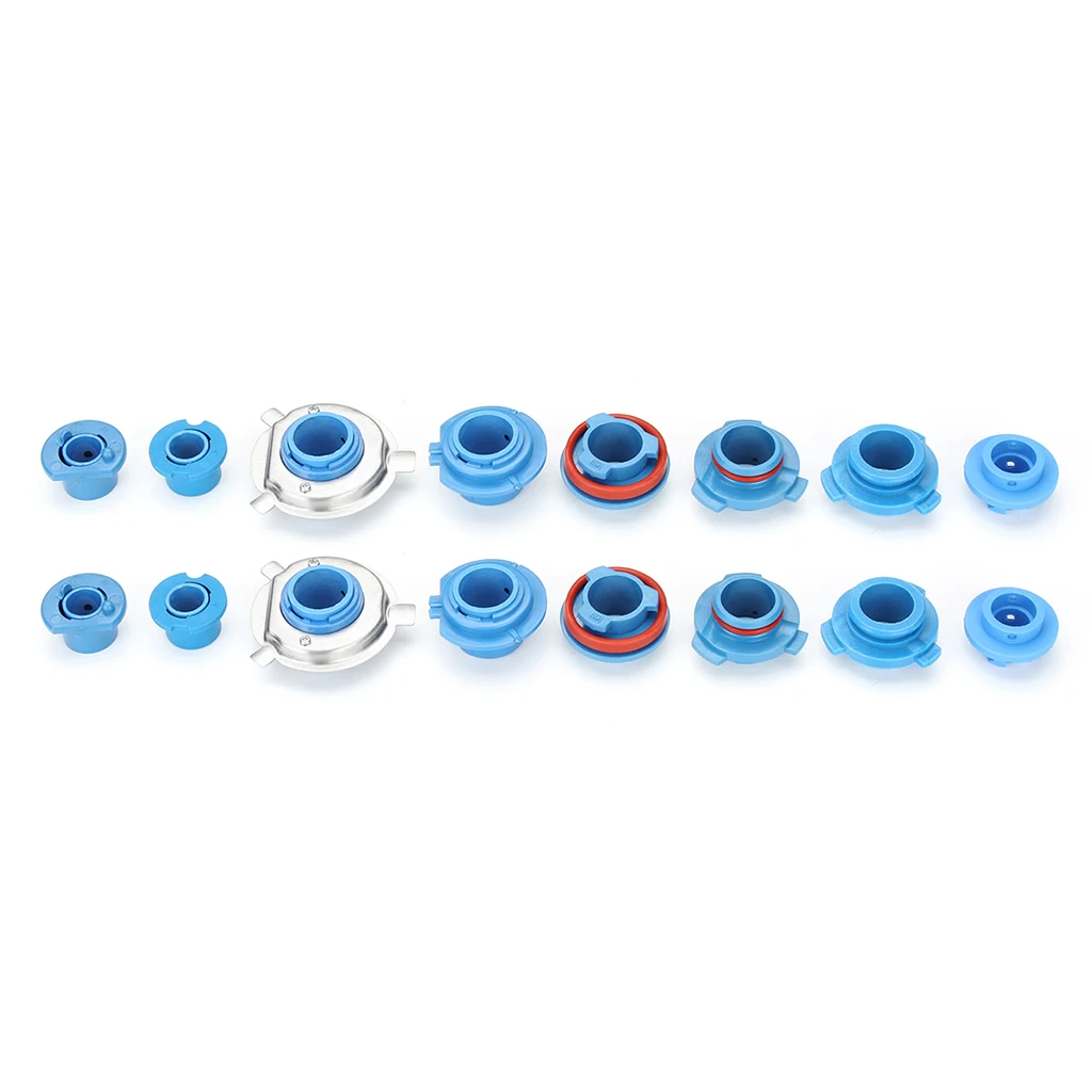 2Pcs LED Headlight Bulb Base Adapter Socket Retainer Car Conversion Kit Auto Replacement Parts 