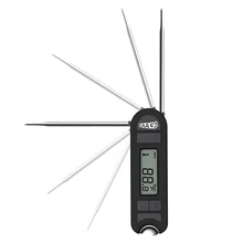EAAGD Newest Instant Read Digital Meat BBQ Thermometer, High Precision Foldable Kitchen Cooking Thermometer with Bottle Opener