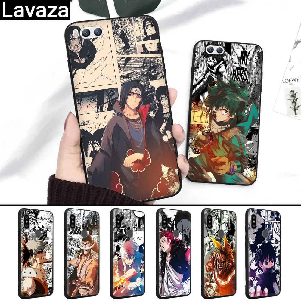 

Lavaza Japan Anime My Hero Academia One Piece Silicone Case for Xiaomi MI 6 8 9 SE Max 3 Lite F1 A1 A2 5X 6X MAX 3
