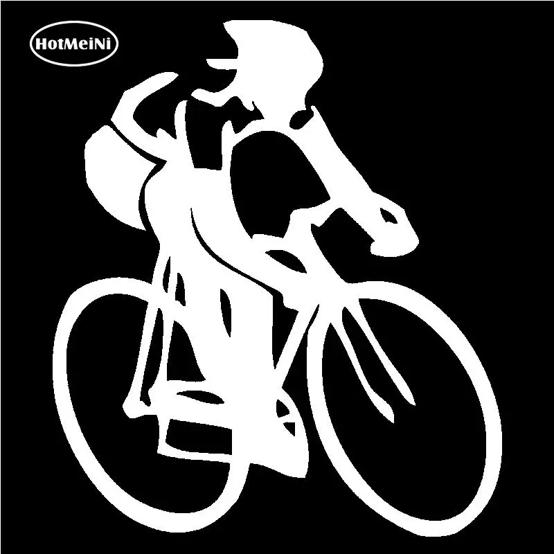 HotMeiNi наклейка для автомобилей велосипедная дорожный велосипед плавания Ironman