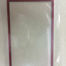 Красный цвет Замена для поверхностей картонных коробок Стекло для нового 3DS LL XL 3dsxl 3dsll Экран внешняя крышка объектива Запасная деталь