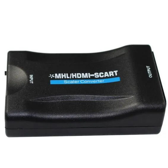Переходник HDMI в Scart адаптер In Out видео Звуковая шкала AV сигнала HD приемник ТВ DVD с