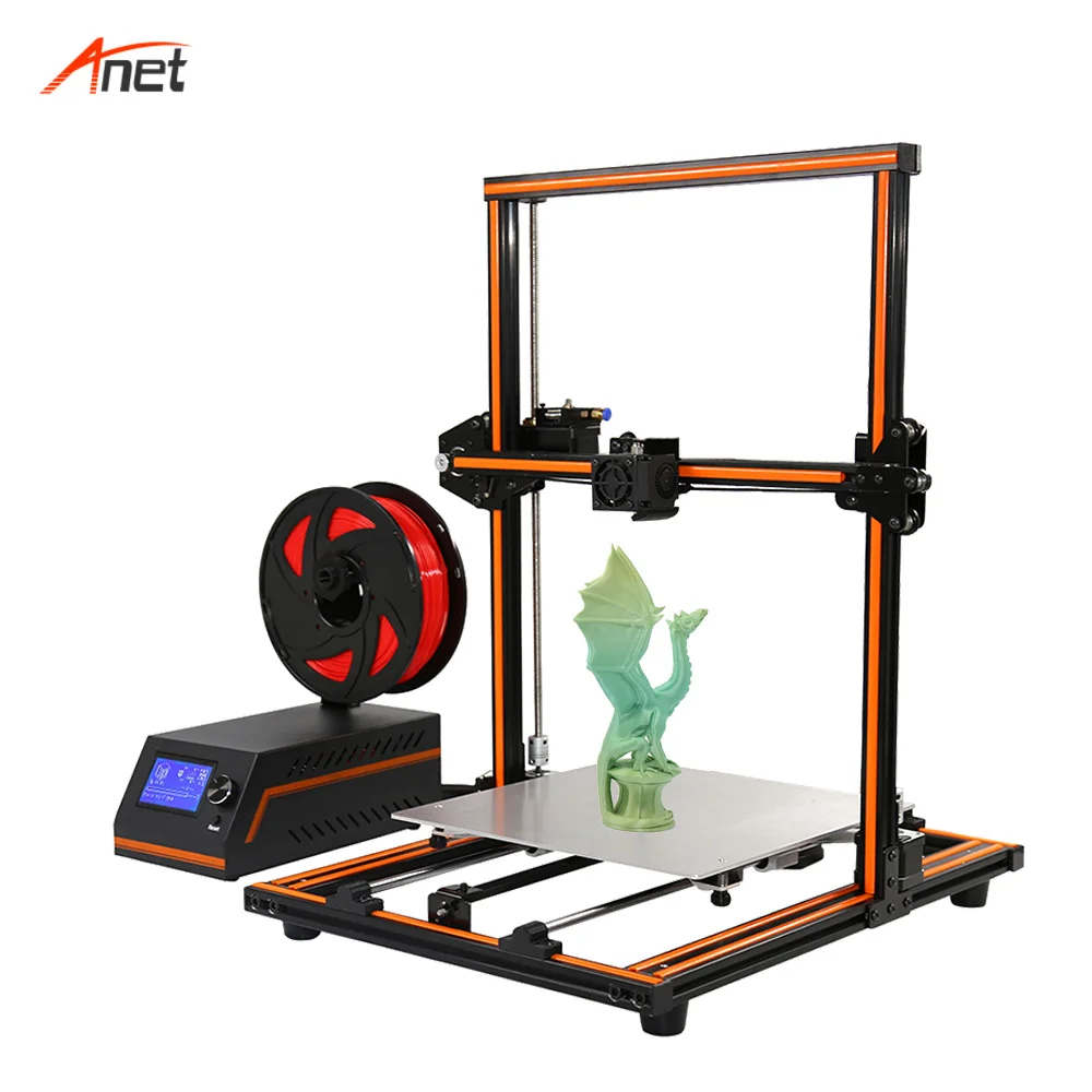 Anet E12 Easy Assembly 3D Printer Aluminium Alloy Frame Large Size 30 X 30 X 40CM