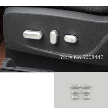 

Car Styling Detector Seat Adjustment Knob Button Switch Trim Accessories 6pcs For Ford Kuga Escape 2017 2018 2019 2020