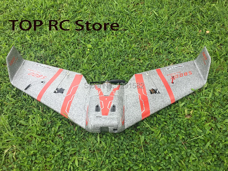 

Reptile S800 V2 SKY SHADOW 820mm Wingspan Gray FPV EPP Flying Wing Racer PNP With FPV System