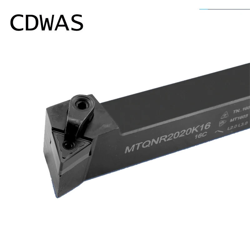 

External Turning Tool Lathe Cutter Carbide inserts Machine CNC Holder Tool MTQNR2020K16