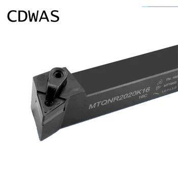 

External Turning Tool Lathe Cutter Carbide inserts Machine CNC Holder Tool MTQNR2020K16