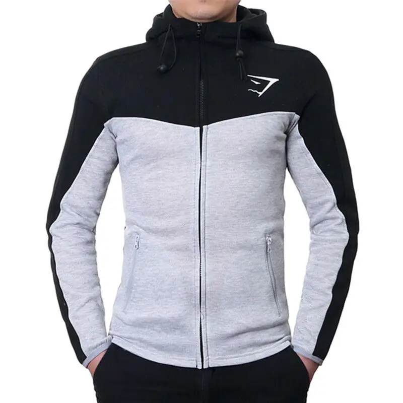 2016 nueva Gymshark con capucha marca hombres sudaderas