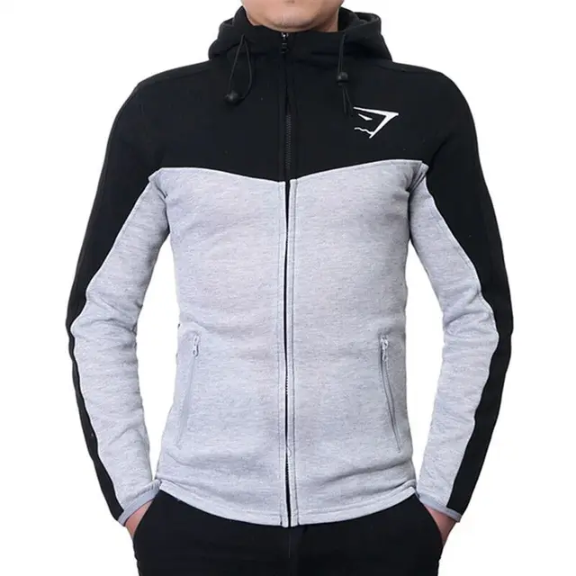 2016 nueva Gymshark con capucha marca hombres sudaderas