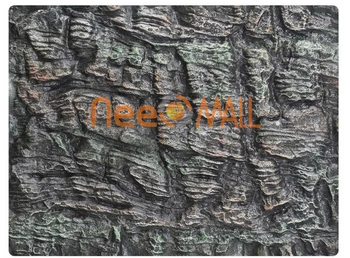 

2pcs 60x45cm Foam Moss Rock Style 3D Aquarium Background Board Rock For Fish Reptile Tank