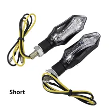 MALUOKASA Motorcycle Light font b Motorbike b font Turn Signal Indicator Motor Flasher 10 LED One