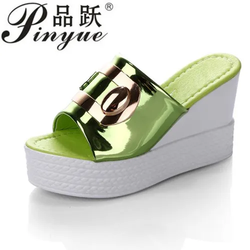 

Girls Diamond Slides Sandals Women Slides Summer 2018 Slippers Sandals Wedges Women Shoes Mujer Sapato Feminino Flip Flops