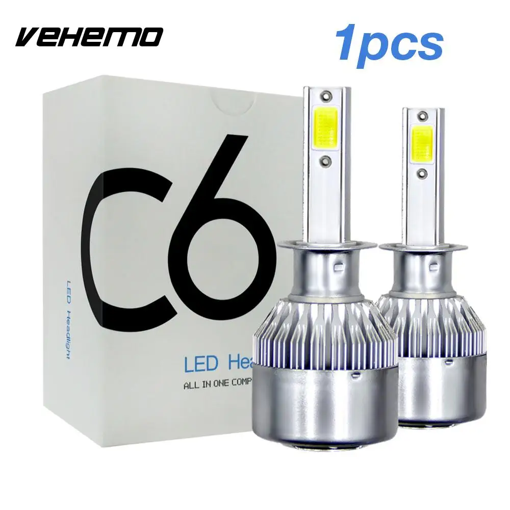 

LED Fog Light Front Lamp High Power LED Headlight Automobile Car Accessories H1 1pc Universal