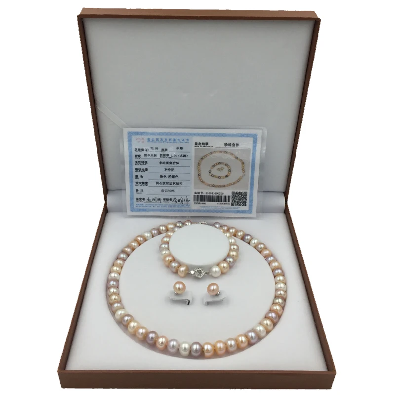 Sinya natural freshwater pearls jewlery set  (15)