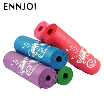 

Hot Sale 183*61cm Thickness 10mm New Flowers Printed Yoga Mat Nonslip Beautiful Yoga Mat Thickening Tasteless Yoga Mat