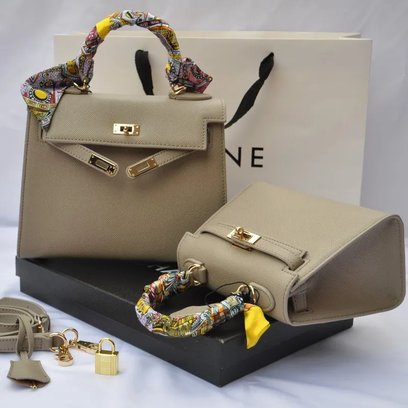 Nueva llegada bolso de cuero genuino de moda para mujer de lujo de alta calidad bolso de hombro de cuero Real bolso bandolera patrón de impresión de Palma