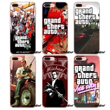 ГТА сан андреас Grand Theft Auto 5 В чехол для iPhone X 4 4S 5S 5C SE 6 S 7 8 плюс samsung